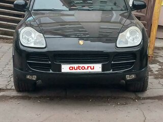 2004 Porsche Cayenne S I (955), чёрный, 750000 рублей, вид 1