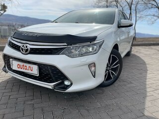 2018 Toyota Camry VII (XV50) Рестайлинг 2, белый, 2580000 рублей, вид 2