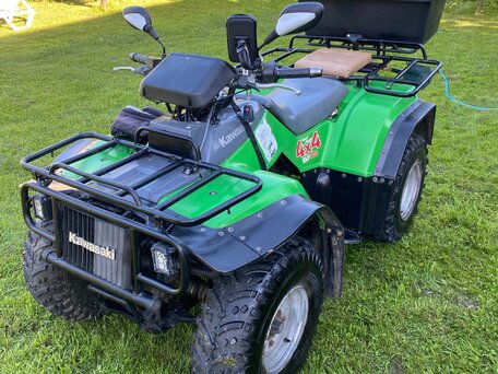 2000 Kawasaki KVF 400, зелёный, 329999 рублей, вид 2