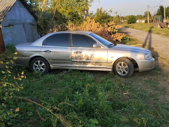 2006 Kia Magentis I Рестайлинг, бежевый, 150000 рублей - вид 11