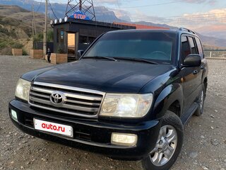 2007 Toyota Land Cruiser 100 Series Рестайлинг 2, чёрный, 2300000 рублей, вид 1