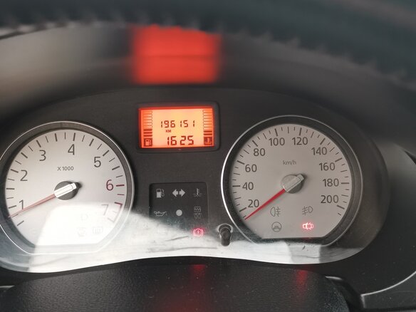 2007 Renault Logan I, синий, 400000 рублей - вид 10