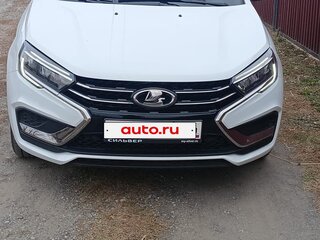 2024 Lada (ВАЗ) Vesta I Рестайлинг (NG), белый, 1550000 рублей, вид 1