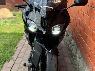 2008 Kawasaki ZX-6 Ninja, чёрный, 620000 рублей, вид 1
