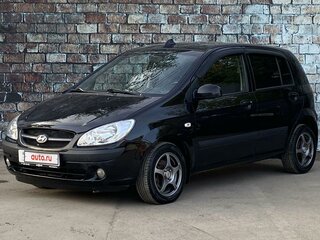 2007 Hyundai Getz I Рестайлинг, чёрный, 650000 рублей, вид 1