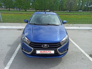 2020 Lada (ВАЗ) Vesta I, синий, 1100000 рублей, вид 5