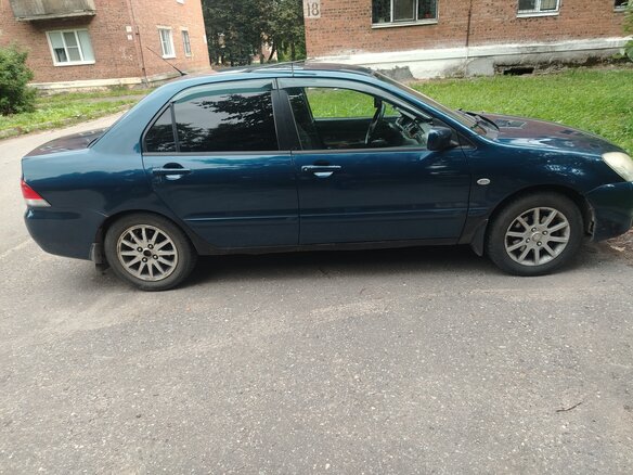 2004 Mitsubishi Lancer IX, синий, 215000 рублей - вид 1