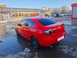 2006 Mazda 3 I (BK) Рестайлинг, красный, 340000 рублей, вид 4