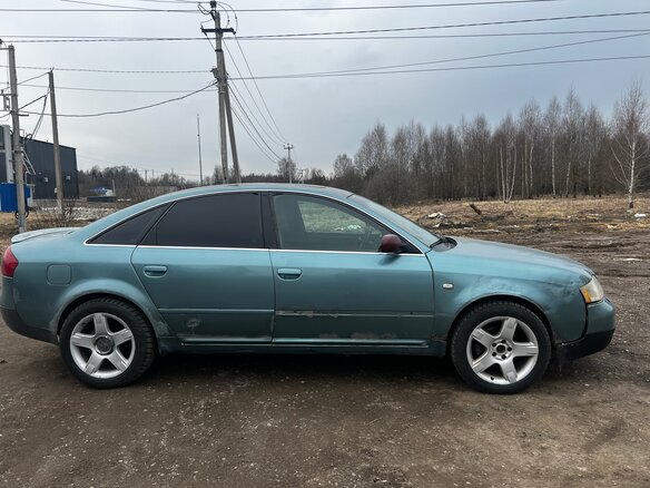 1998 Audi A6 II (C5), зелёный, 400000 рублей - вид 9