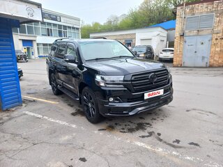 2014 Toyota Land Cruiser 200 Series Рестайлинг 1, чёрный, 5150000 рублей, вид 4