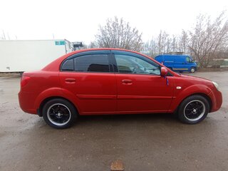 2010 Kia Rio II Рестайлинг, красный, 410000 рублей, вид 5