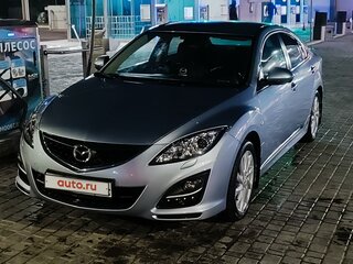 2012 Mazda 6 II (GH) Рестайлинг, серебристый, 1600000 рублей, вид 1