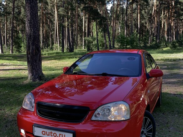 2008 Chevrolet Lacetti I, красный, 590000 рублей - вид 1