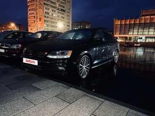 2014 Volkswagen Jetta VI Рестайлинг, чёрный, 1400000 рублей, вид 1