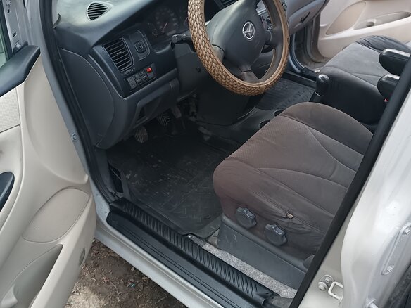 2002 Mazda MPV II (LW), серый, 700000 рублей - вид 8