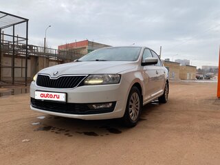 2019 Skoda Rapid I Рестайлинг, белый, 1200000 рублей, вид 2
