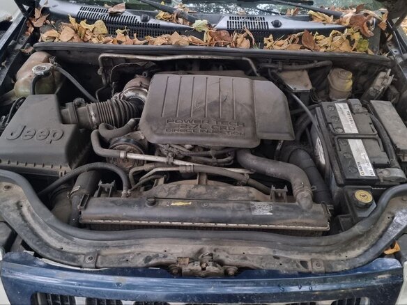 2004 Jeep Grand Cherokee II (WJ), синий - вид 12