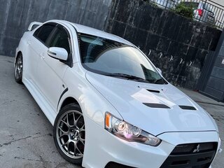 2015 Mitsubishi Lancer Evolution X, белый, 3320000 рублей, вид 1