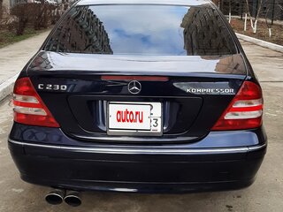 2004 Mercedes-Benz C-Класс 230 II (W203), синий, 750000 рублей, вид 5