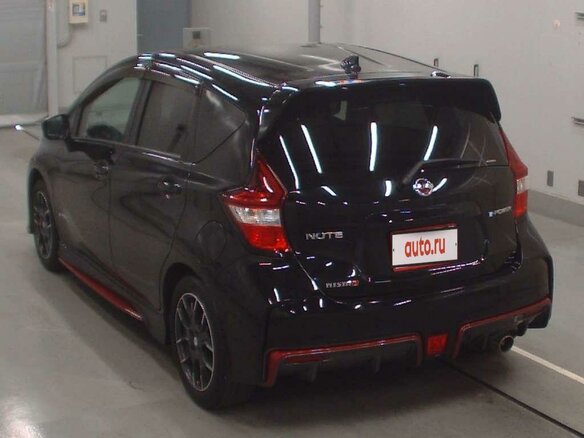 2017 Nissan Note e-Power II Рестайлинг, чёрный - вид 8