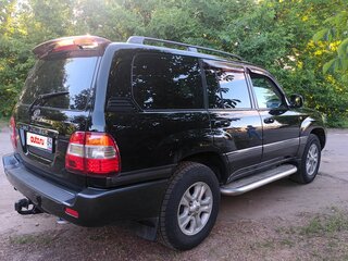 2007 Toyota Land Cruiser 100 Series Рестайлинг 2, чёрный, 2450000 рублей, вид 4