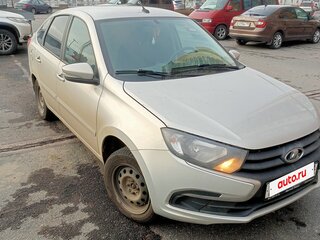 2019 Lada (ВАЗ) Granta I Рестайлинг, серебристый, 540000 рублей, вид 3