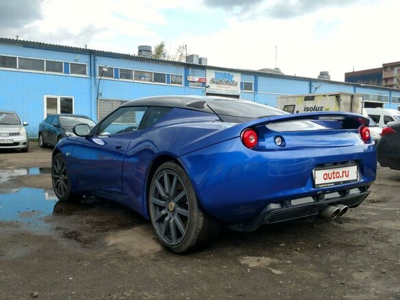 2009 Lotus Evora, синий - вид 5