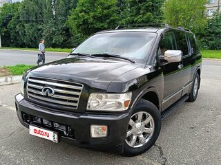 2006 Infiniti QX56 I, чёрный, 1195000 рублей, вид 1