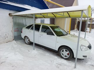 2014 Lada (ВАЗ) Priora I Рестайлинг, белый, 450000 рублей, вид 3