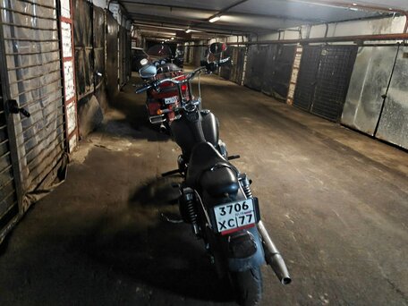 2005 Harley-Davidson Dyna Super Glide, чёрный, 950000 рублей, вид 2