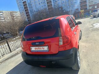 2008 Hyundai Getz I Рестайлинг, красный, 480000 рублей, вид 4