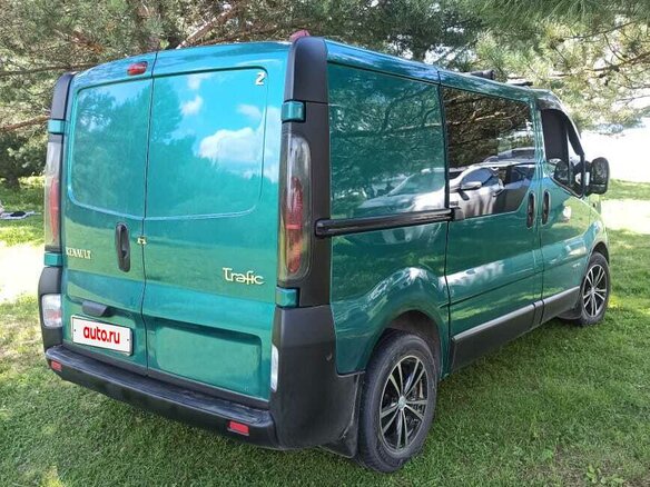 2004 Renault Trafic II, зелёный, 1600000 рублей - вид 13