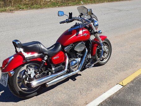2003 Kawasaki VN1500 Vulcan, красный, 590000 рублей, вид 5
