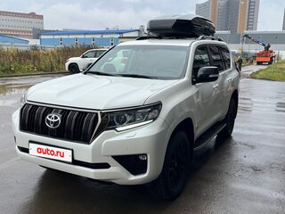 2021 Toyota Land Cruiser Prado 150 Series Рестайлинг 3, белый, 5900000 рублей, вид 2