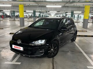 2013 Volkswagen Golf VII, чёрный, 1330000 рублей, вид 2