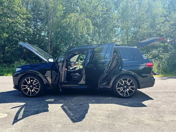 2022 BMW X7 40i I (G07), чёрный, 9690000 рублей - вид 6
