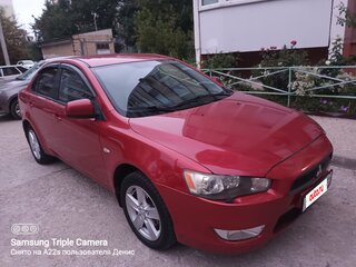 2008 Mitsubishi Lancer X, красный, 615000 рублей, вид 2