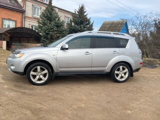 2008 Mitsubishi Outlander II, серебристый, 870000 рублей, вид 5