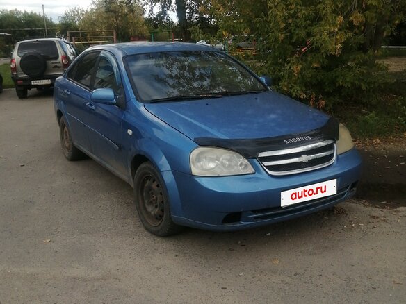 2007 Chevrolet Lacetti I, синий, 329000 рублей - вид 1