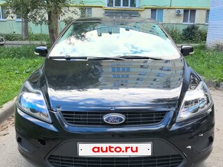 2009 Ford Focus II Рестайлинг, чёрный, 430000 рублей, вид 1