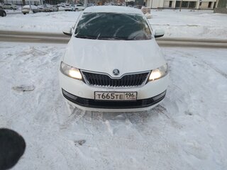 2018 Skoda Rapid I Рестайлинг, белый, 1200000 рублей, вид 1