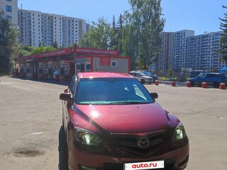 2008 Mazda 3 I (BK) Рестайлинг, красный, 600000 рублей, вид 4