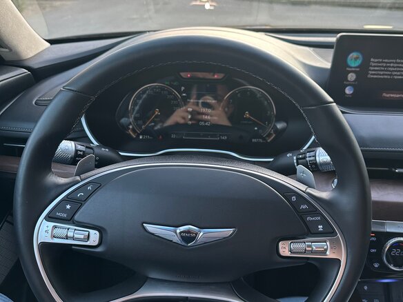 2021 Genesis G80 II, чёрный, 5000000 рублей - вид 12