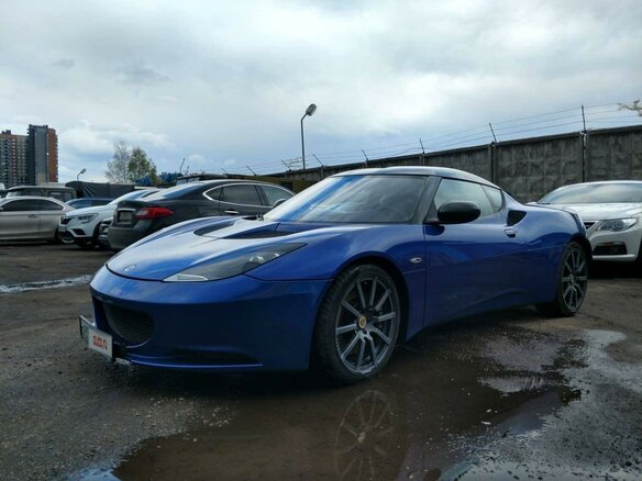 2009 Lotus Evora, синий