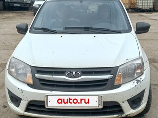 2017 Lada (ВАЗ) Granta I, белый, 370000 рублей, вид 1
