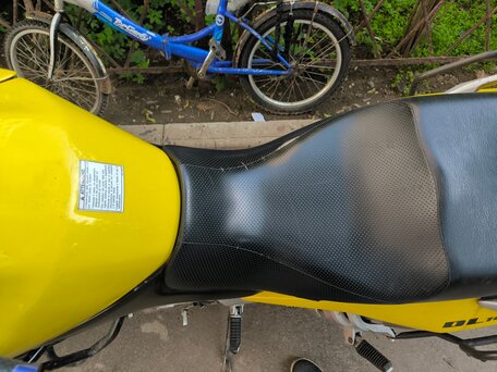 2002 Suzuki V-Strom 1000, жёлтый, 370000 рублей, вид 5