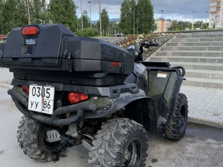 2011 Polaris Sportsman 800, зелёный, 580000 рублей, вид 2