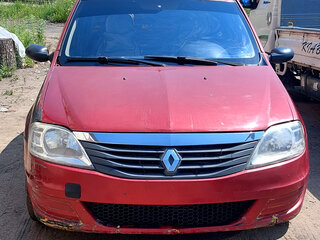2010 Renault Logan I Рестайлинг, пурпурный, 200000 рублей, вид 2