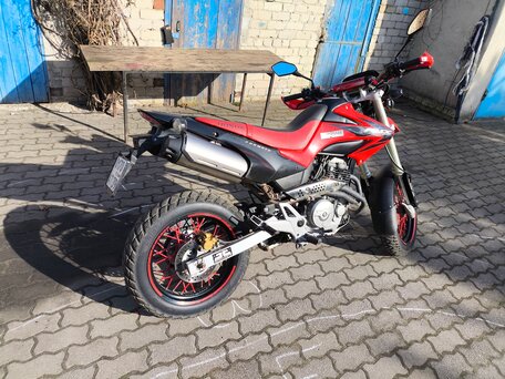 2007 Honda FMX 650, красный, 370000 рублей, вид 5