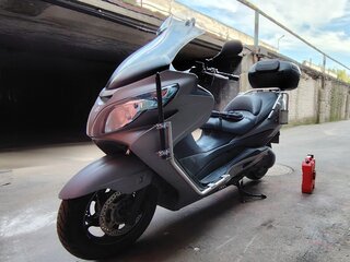 2016 Suzuki Burgman (SkyWave) 400, серый, 380000 рублей, вид 2